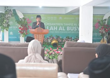 Tasyakuran Milad ke- 5 PPTA Abdullah Al Busyroni, Kepala Kantor DPD RI Sumut Tekankan Pentingnya Keteladanan Rasulullah SAW