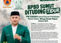 BPBD Sumut Dituding Tidur: PW ISARAH Sumut Kecam Pembiaran Polusi Udara, Warga Sesak Napas Akibat ISPA