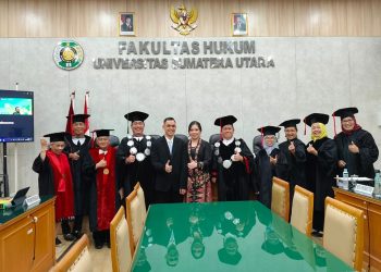 Rusdi Marzuki Raih Gelar Doktor Ilmu Hukum USU, Disertasi Bahas Pencemaran Nama Baik di Media Sosial