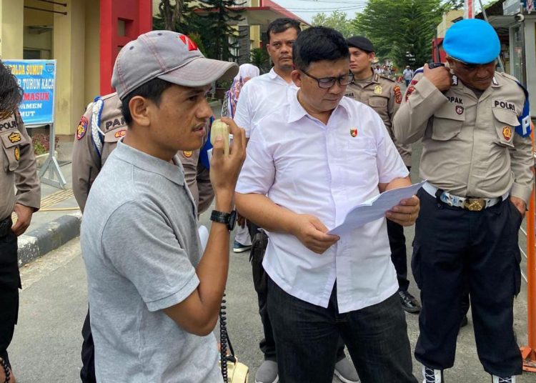 AMPP-SU Gelar Aksi, Desak Evaluasi Kapolres Dairi Soal Dugaan Judi dan Peredaran Narkoba
