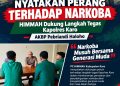 Nyatakan Perang Terhadap Narkoba, HIMMAH Dukung Langkah Tegas Kapolres Karo AKBP Pebriandi Haloho