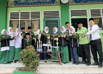 Satu Pasukan, Dua Prestasi! PASKOMSAT Al Washliyah Medan Bersinar di SANGKALA