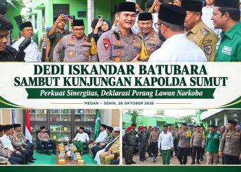 Dedi Iskandar Batubara Sambut Kunjungan Kapolda Sumut: Perkuat Sinergitas, Deklarasi Perang Lawan Narkoba