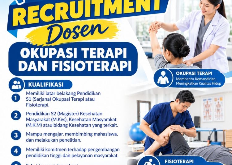 STIKES Widya Husada Medan Buka Rekrutmen Dosen Okupasi Terapi dan Fisioterapi, Perkuat Kualitas Pendidikan Kesehatan